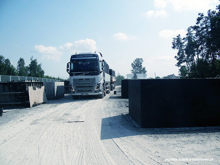 Transport szamb betonowych  w Rydułtowy